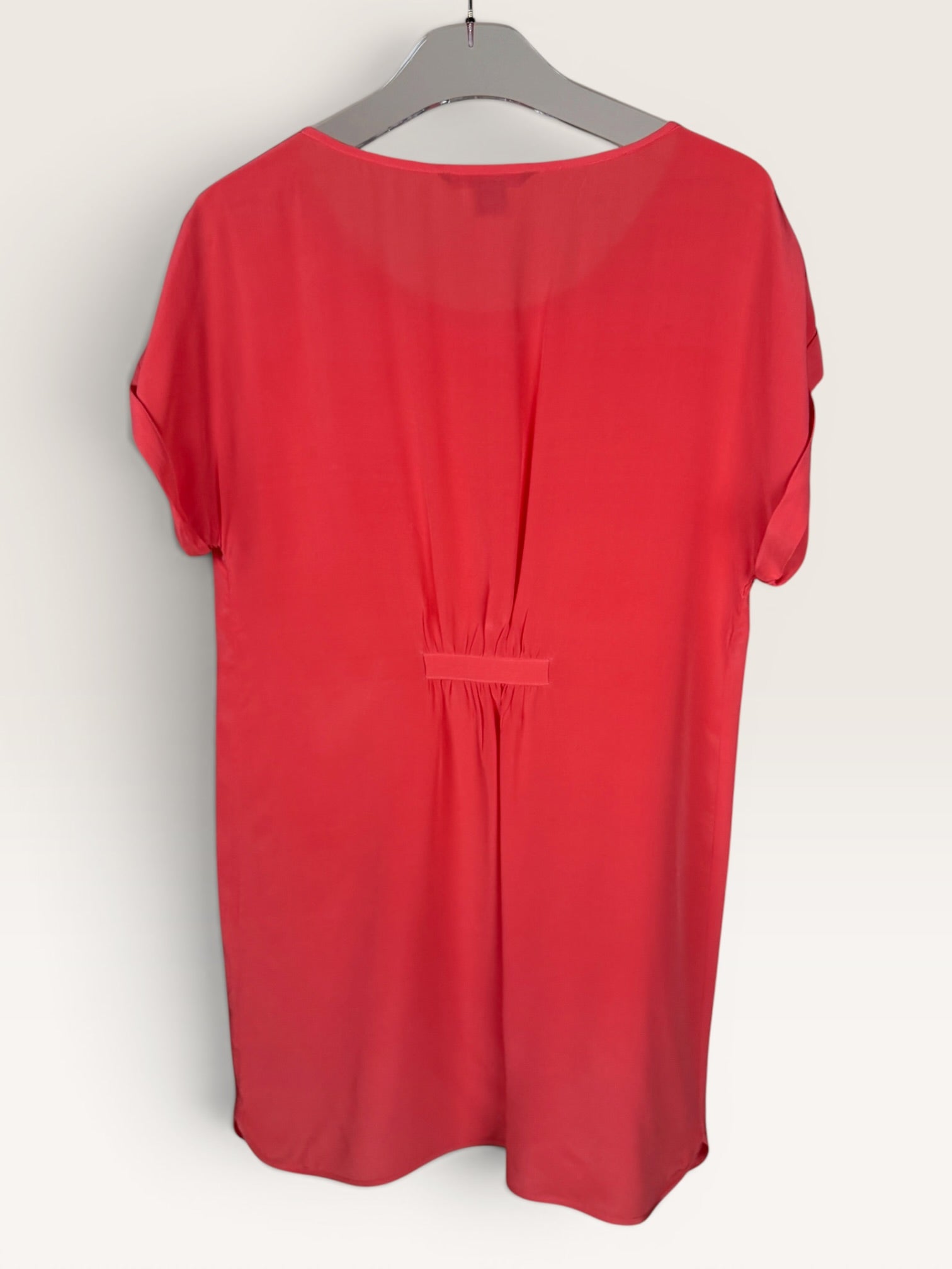 French Connection Red Top with Pocket Detail