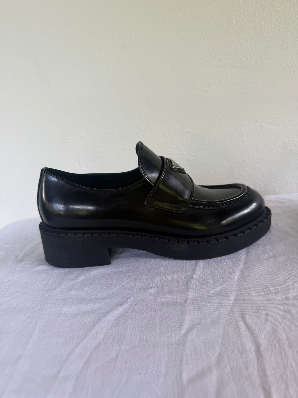 Prada Chunky Platform Penny Loafer - photo 7