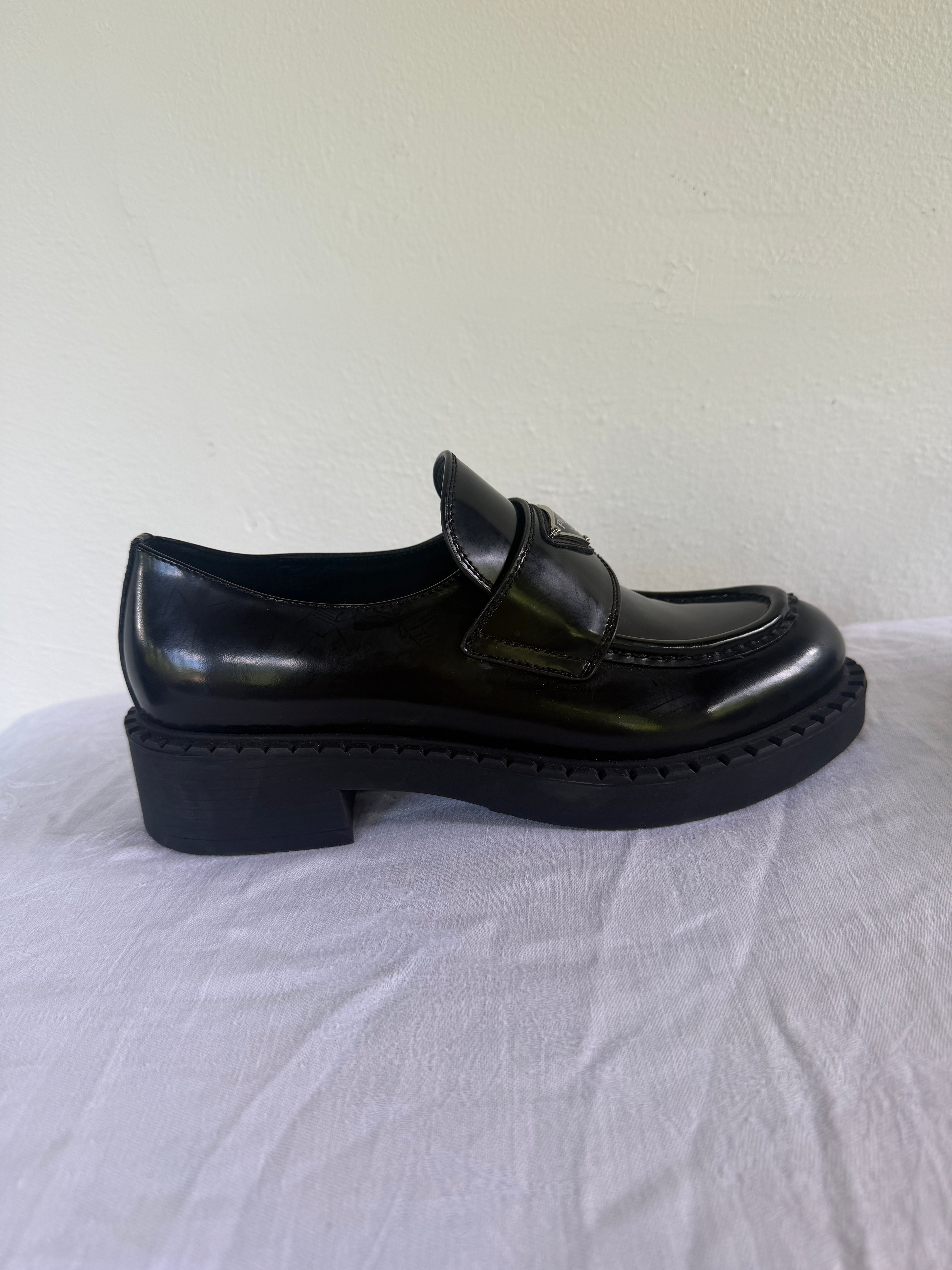 Prada Chunky Platform Penny Loafer - photo 7