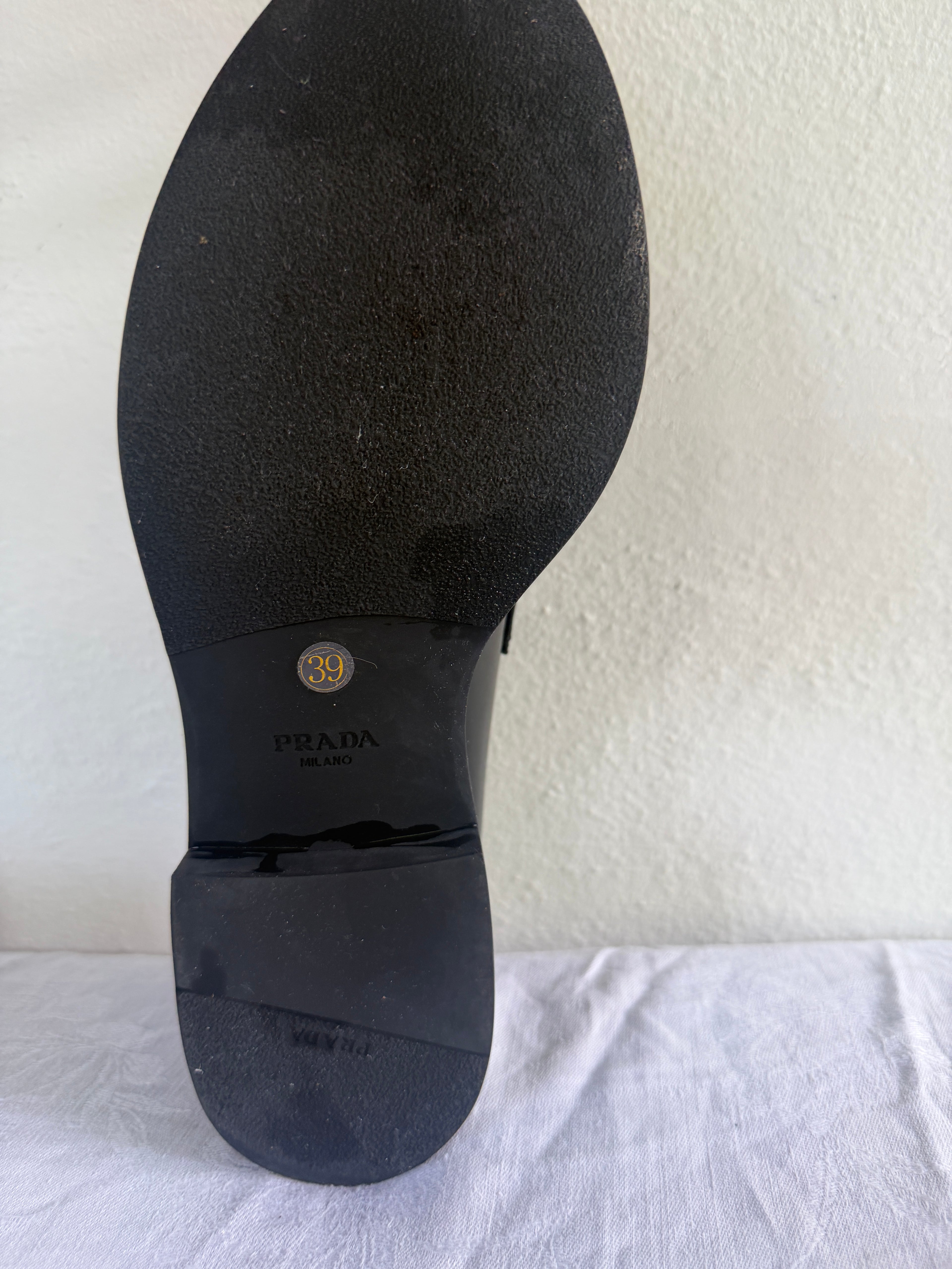 Prada Chunky Platform Penny Loafer - photo 8