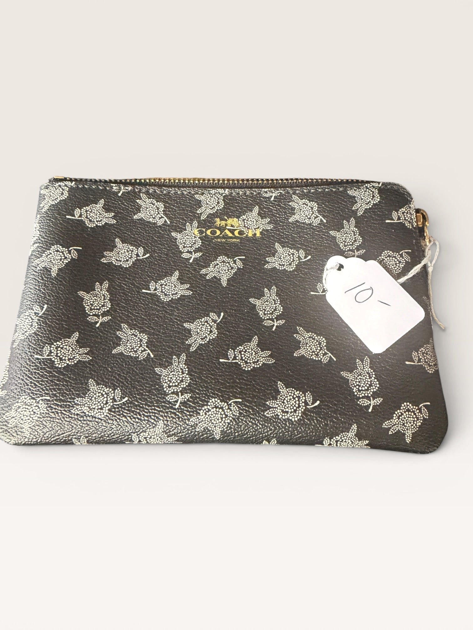 Coach Mid-20th Century Floral Wristlet