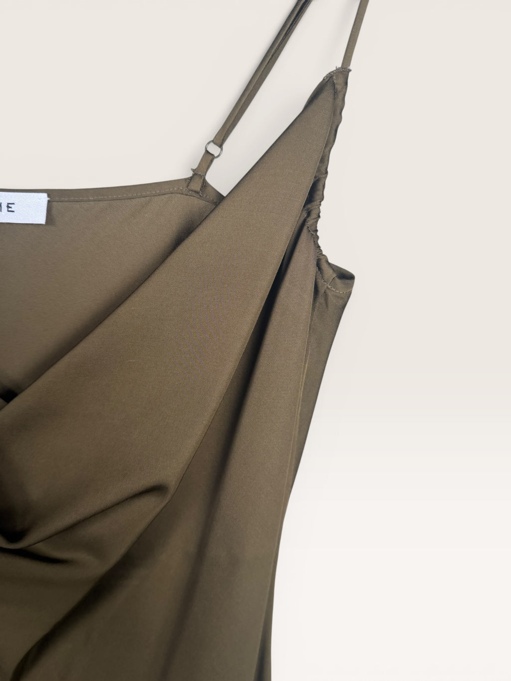 FRAME Olive Cowl Neck Slip Dress