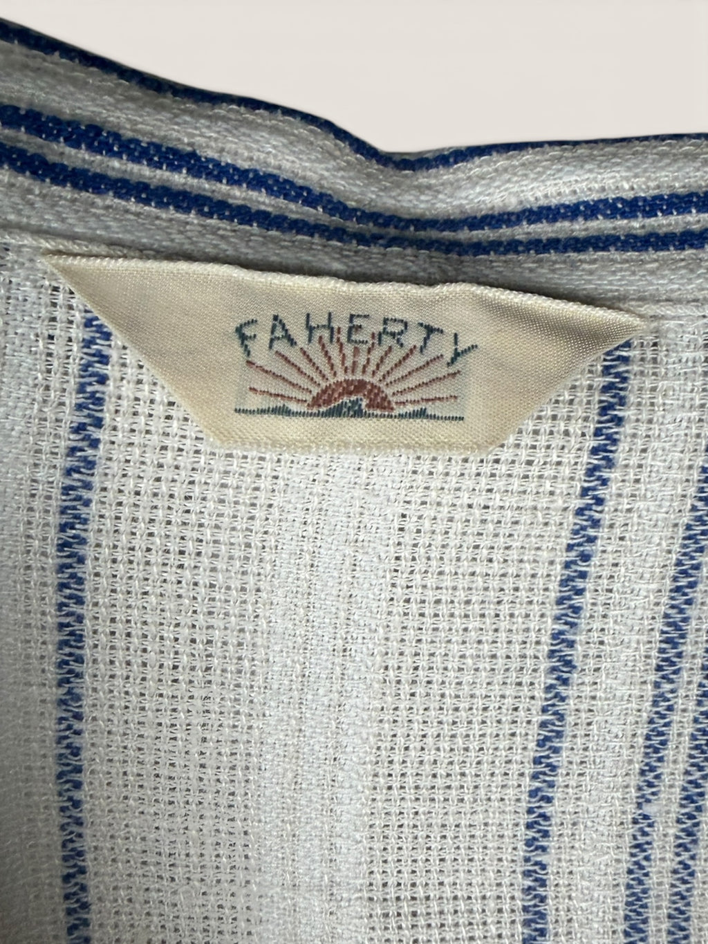 Faherity Striped Linen Shirt and Pants Set