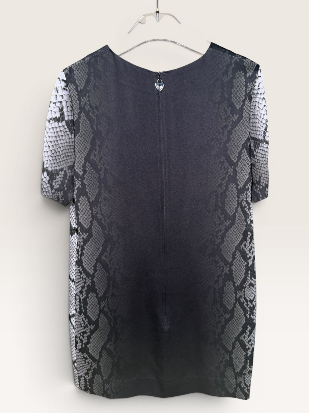 Escada Sport Black Snake Print Bodycon Dress