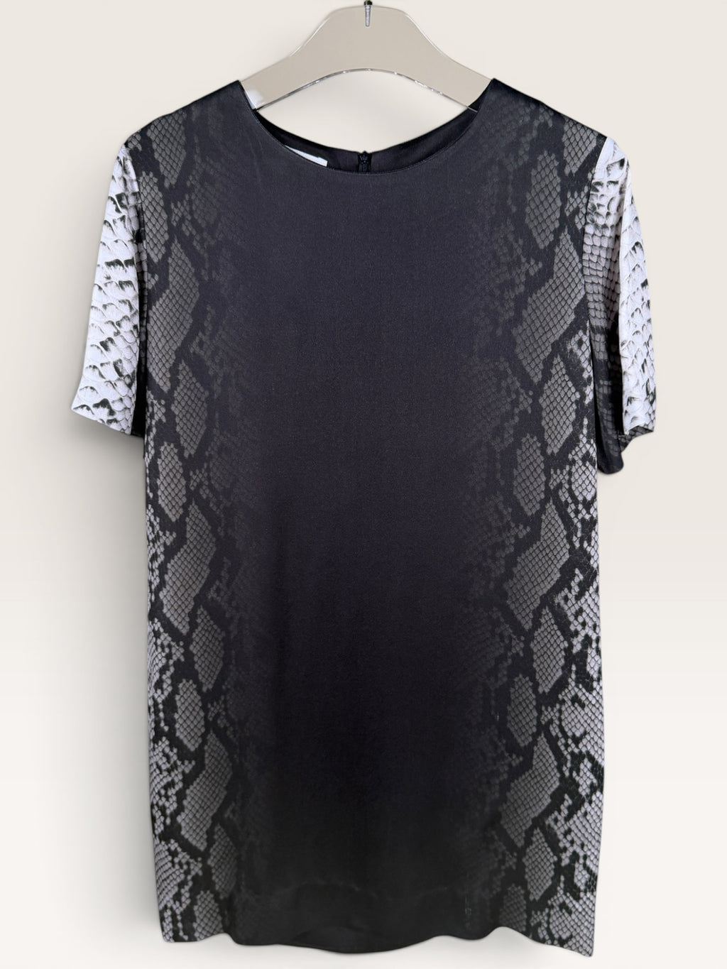 Escada Sport Black Snake Print Bodycon Dress