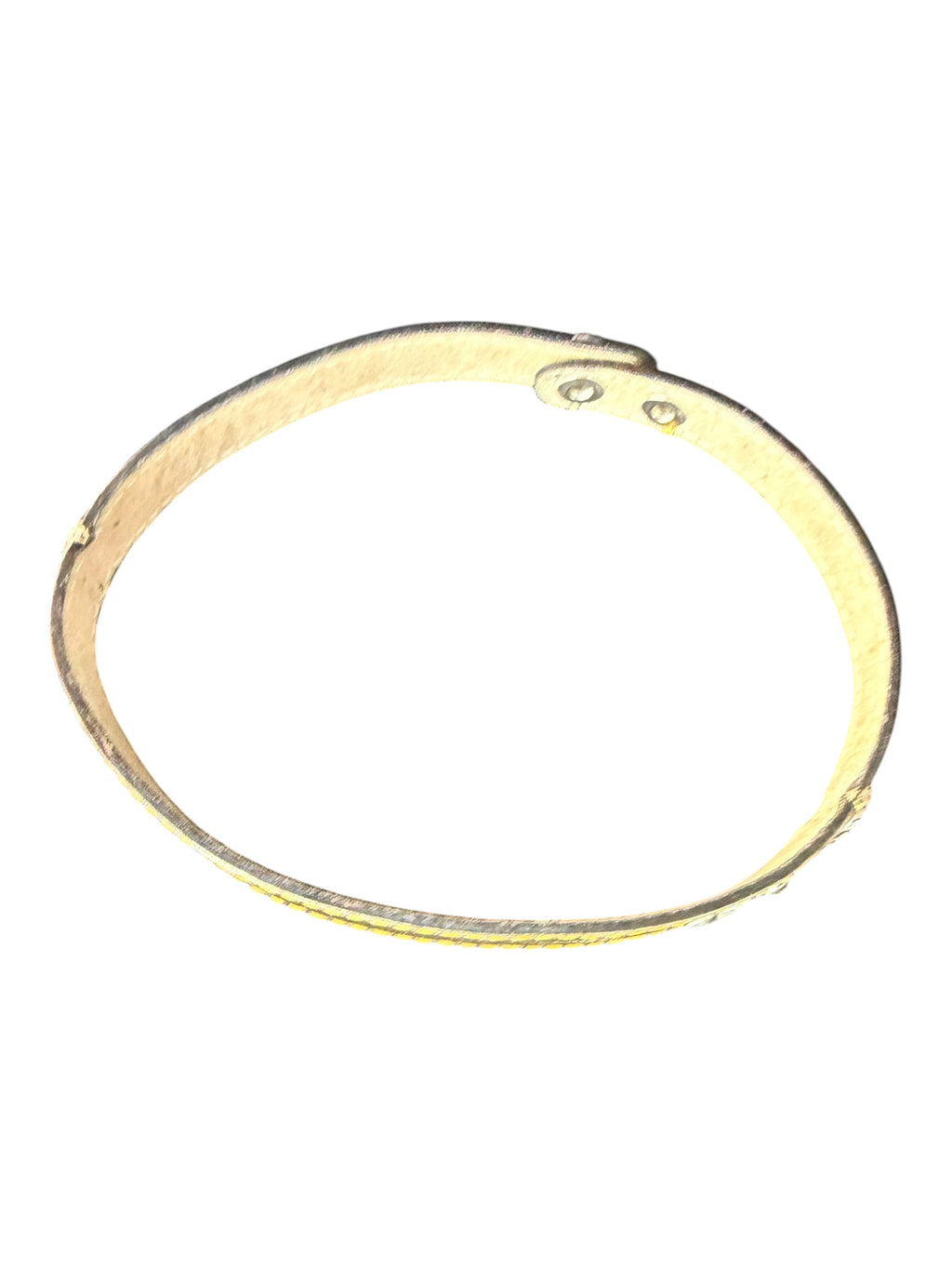 Gold Choker Necklace with Star and Circular Stud Details