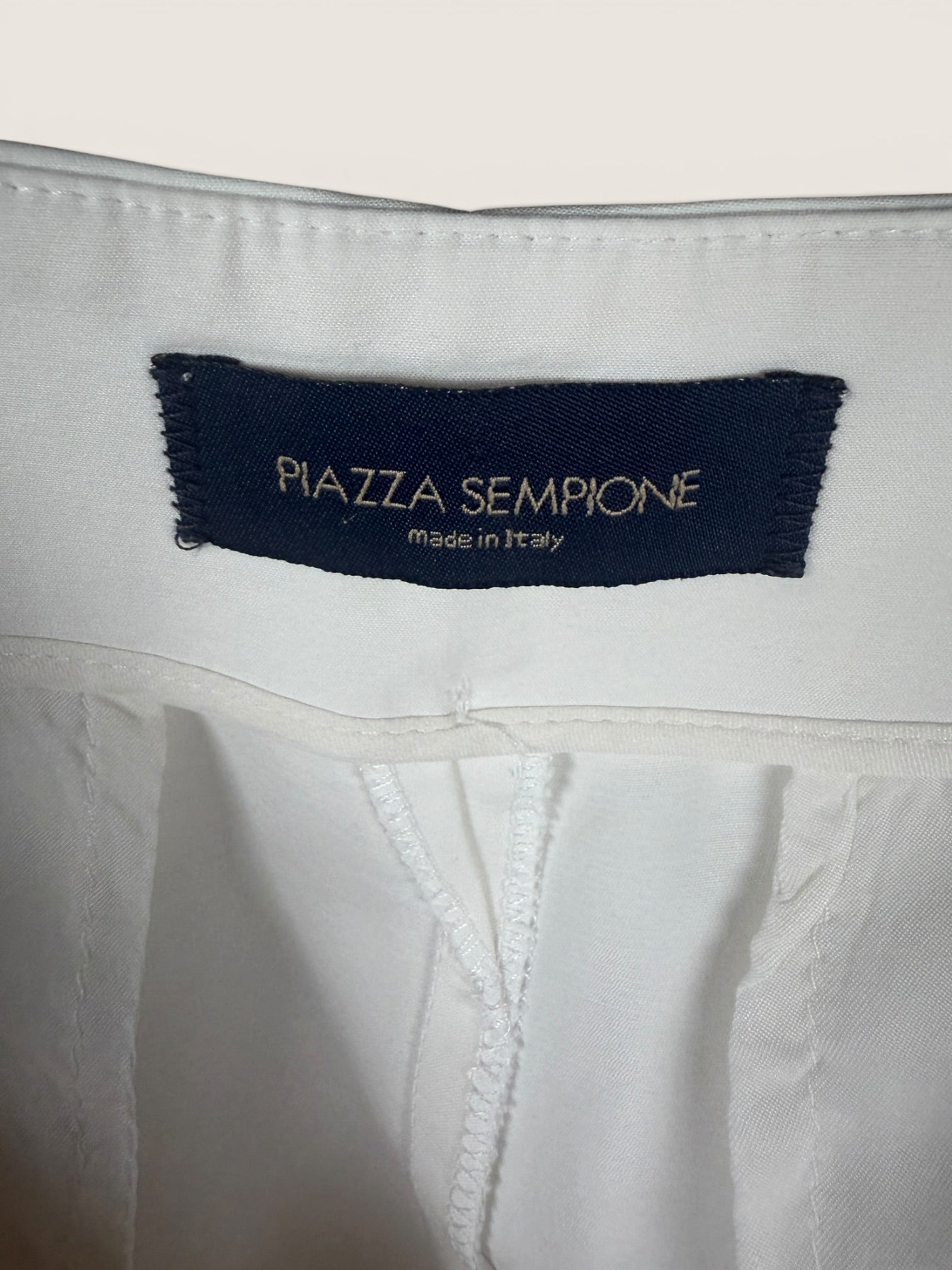 Piazza Sempione White Pants