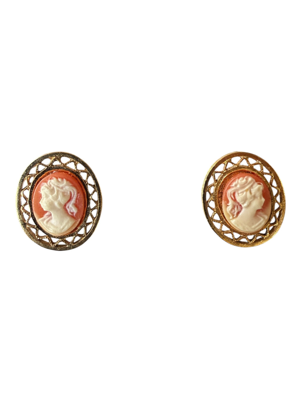 Vintage Cameo Earrings