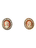 Vintage Cameo Earrings