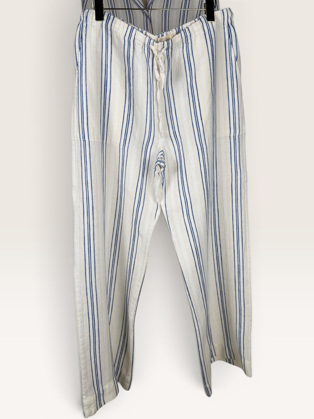 Faherity Striped Linen Shirt and Pants Set