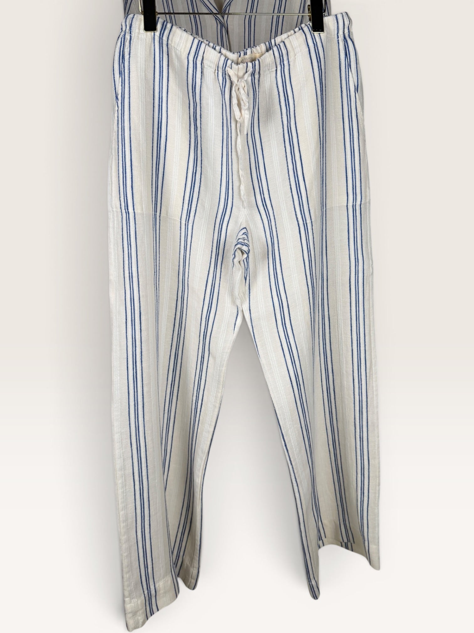 Faherity Striped Linen Shirt and Pants Set
