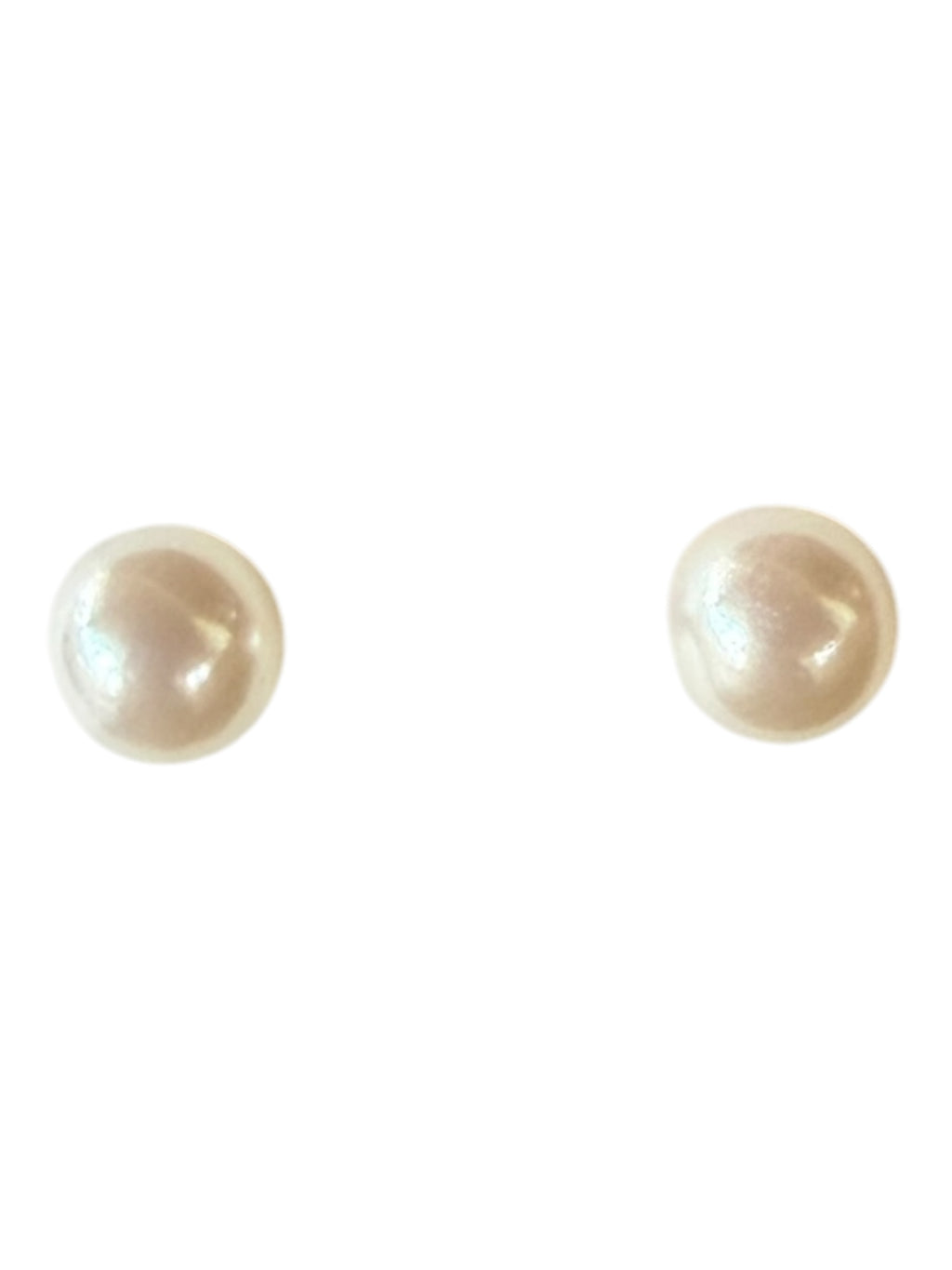 Americtech Gold-Tone Earrings with Pearl-Like Beads