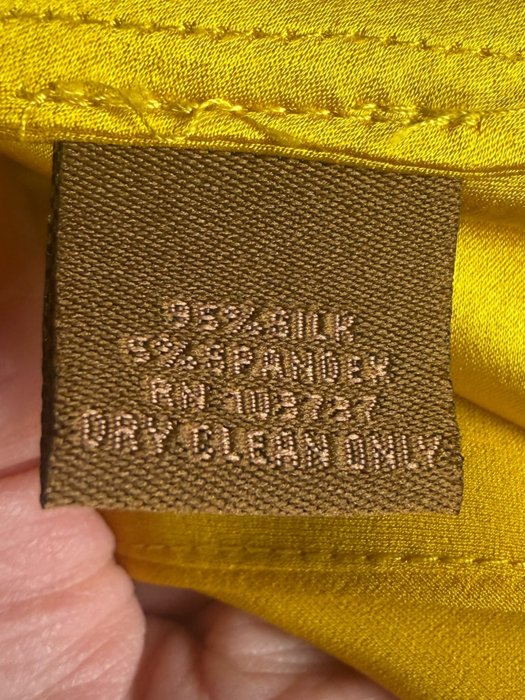 All Ra Bright Yellow Puff Sleeve Blouse