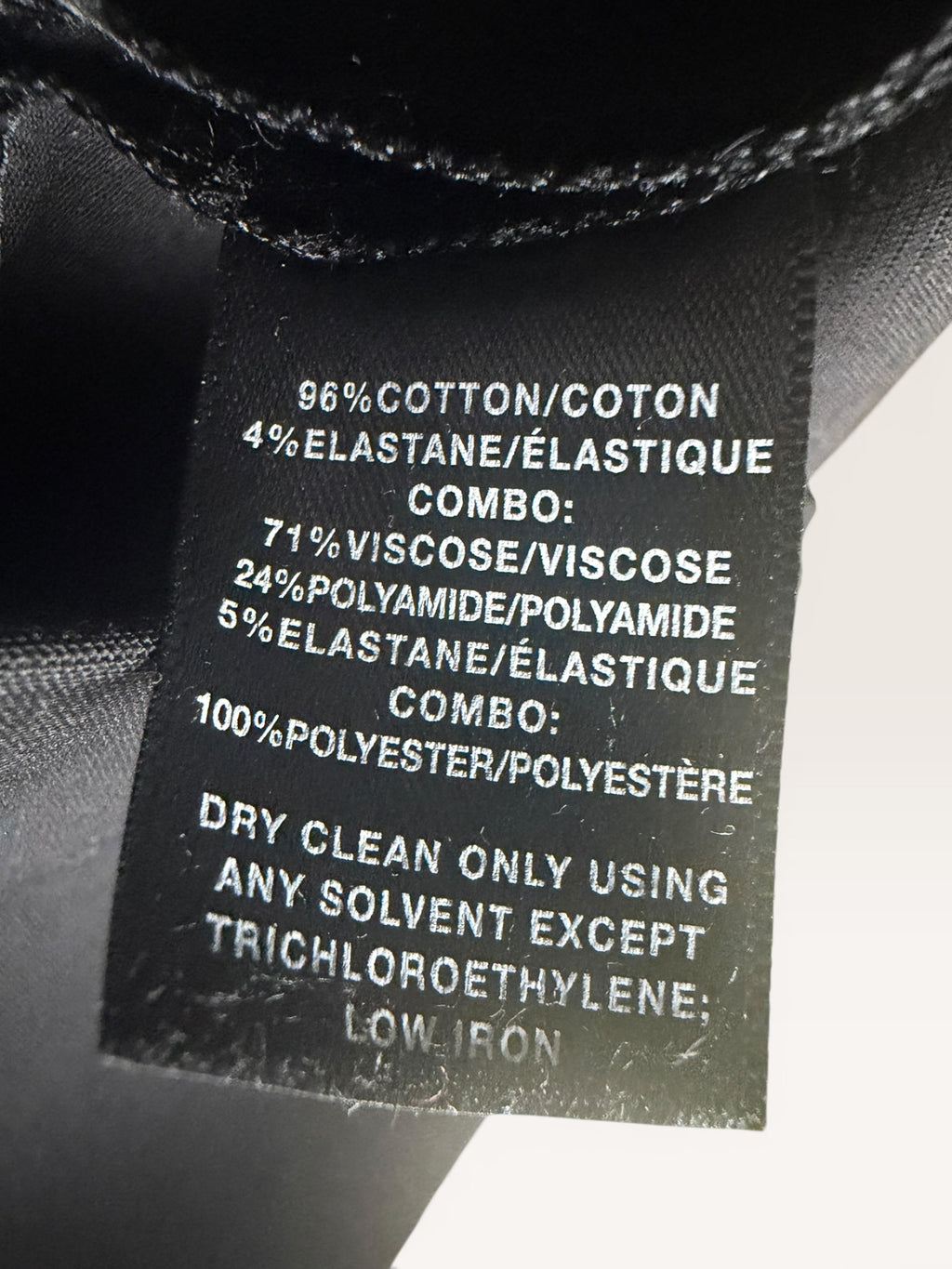 Lafayette 148 New York Black Zip Front Dress with Perforated Sleeves