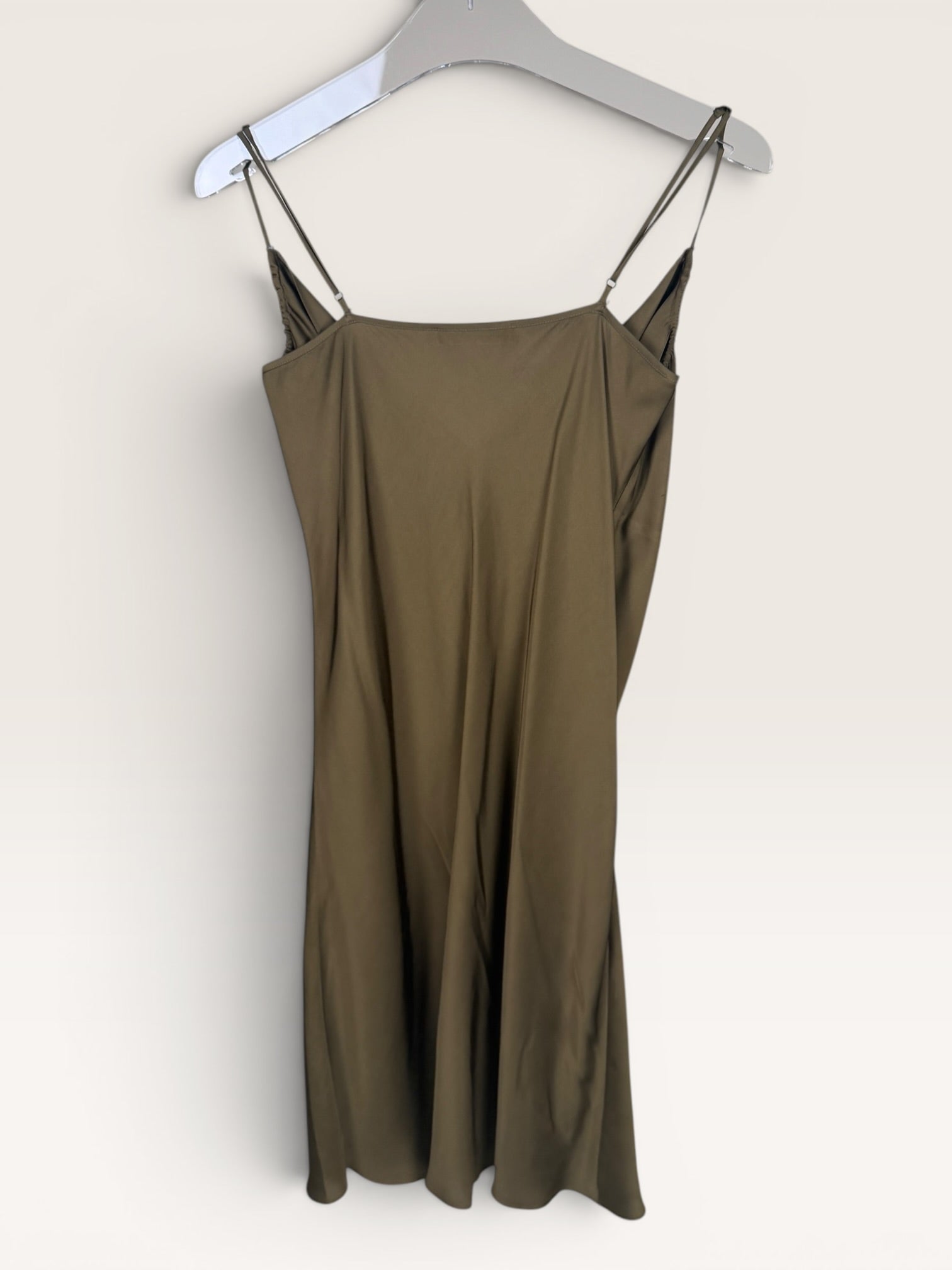 FRAME Olive Cowl Neck Slip Dress