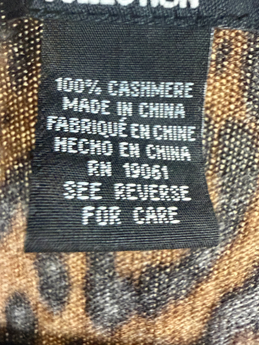 Doncaster Collection Leopard Print Cashmere Cardigan - photo 9