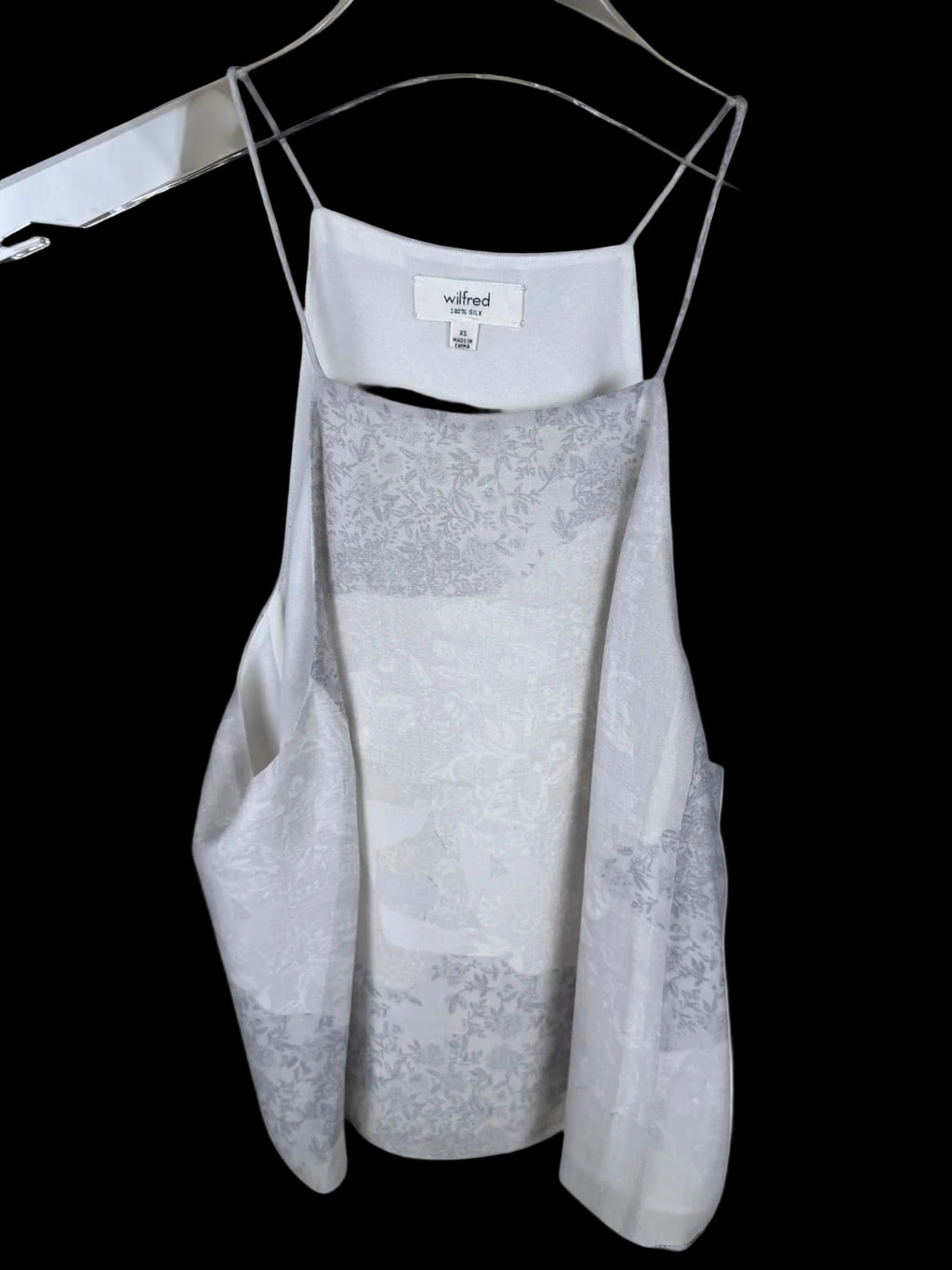 Wilfred Floral Print Silk Camisole