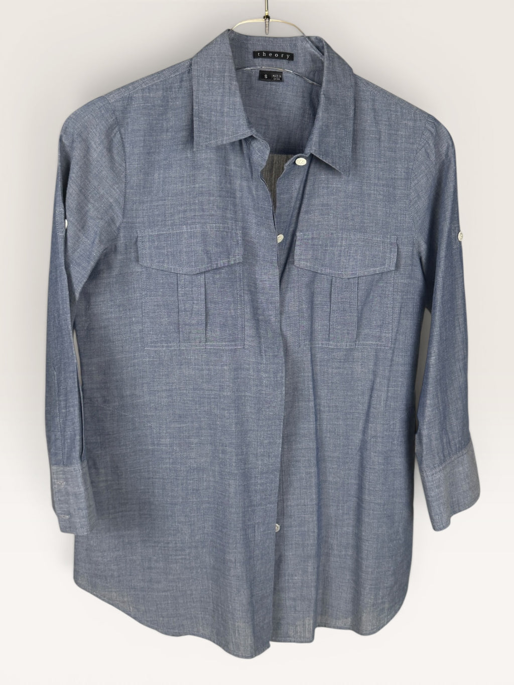 Theory Gray Shirt, 1990s-2000s Era