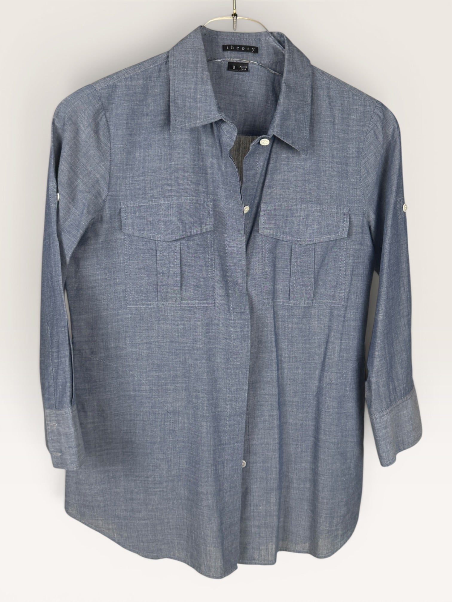 Theory Gray Shirt, 1990s-2000s Era