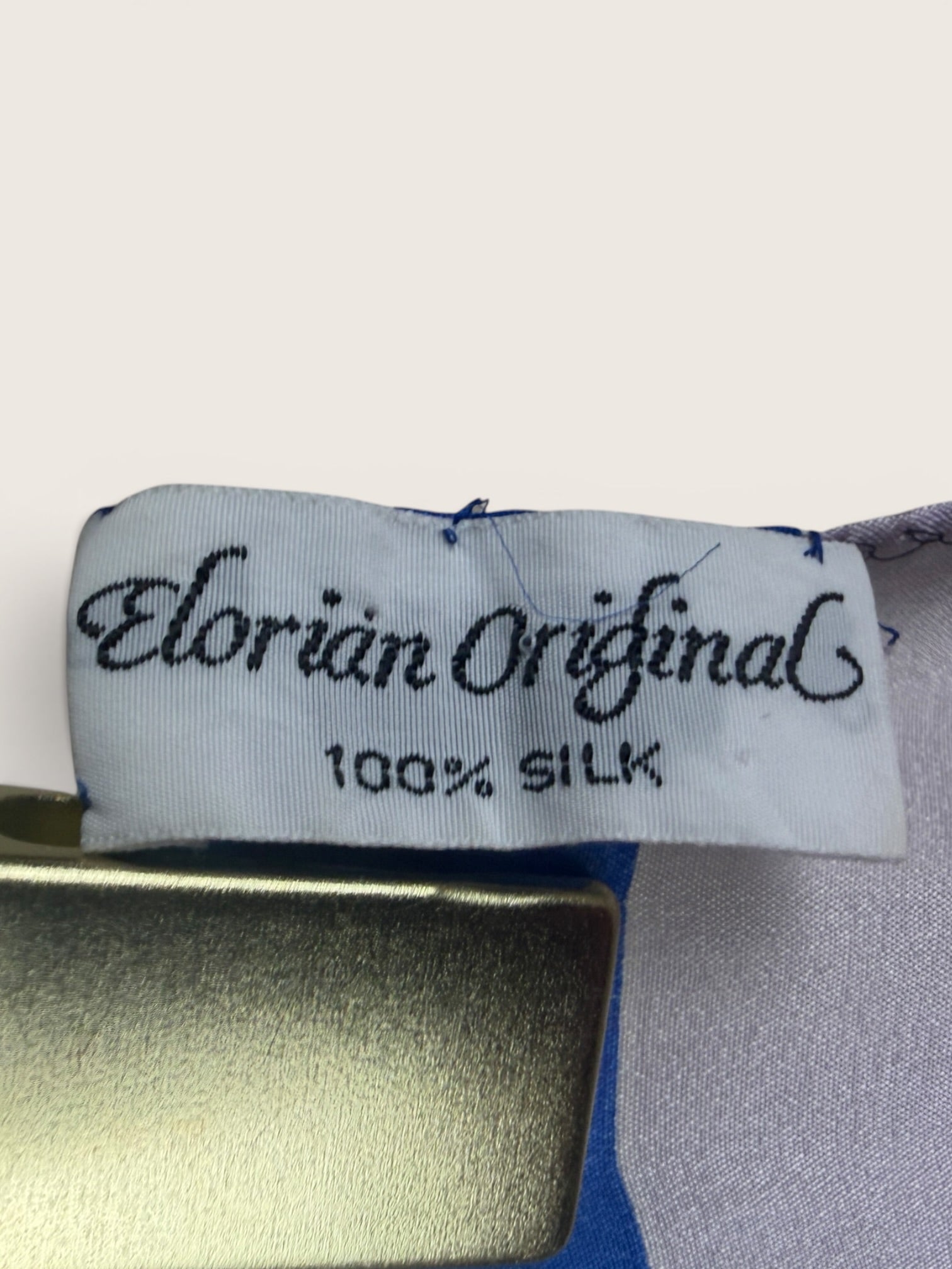 Eliochon Original Mid-Century Striped Silk Scarf